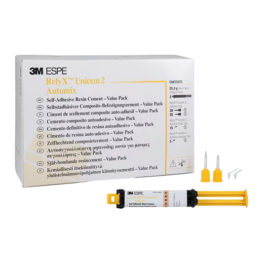 3M ESPE RelyX U200 Unicem Self-Adhesive Resin Cement Automix Syringe (8.5gm)