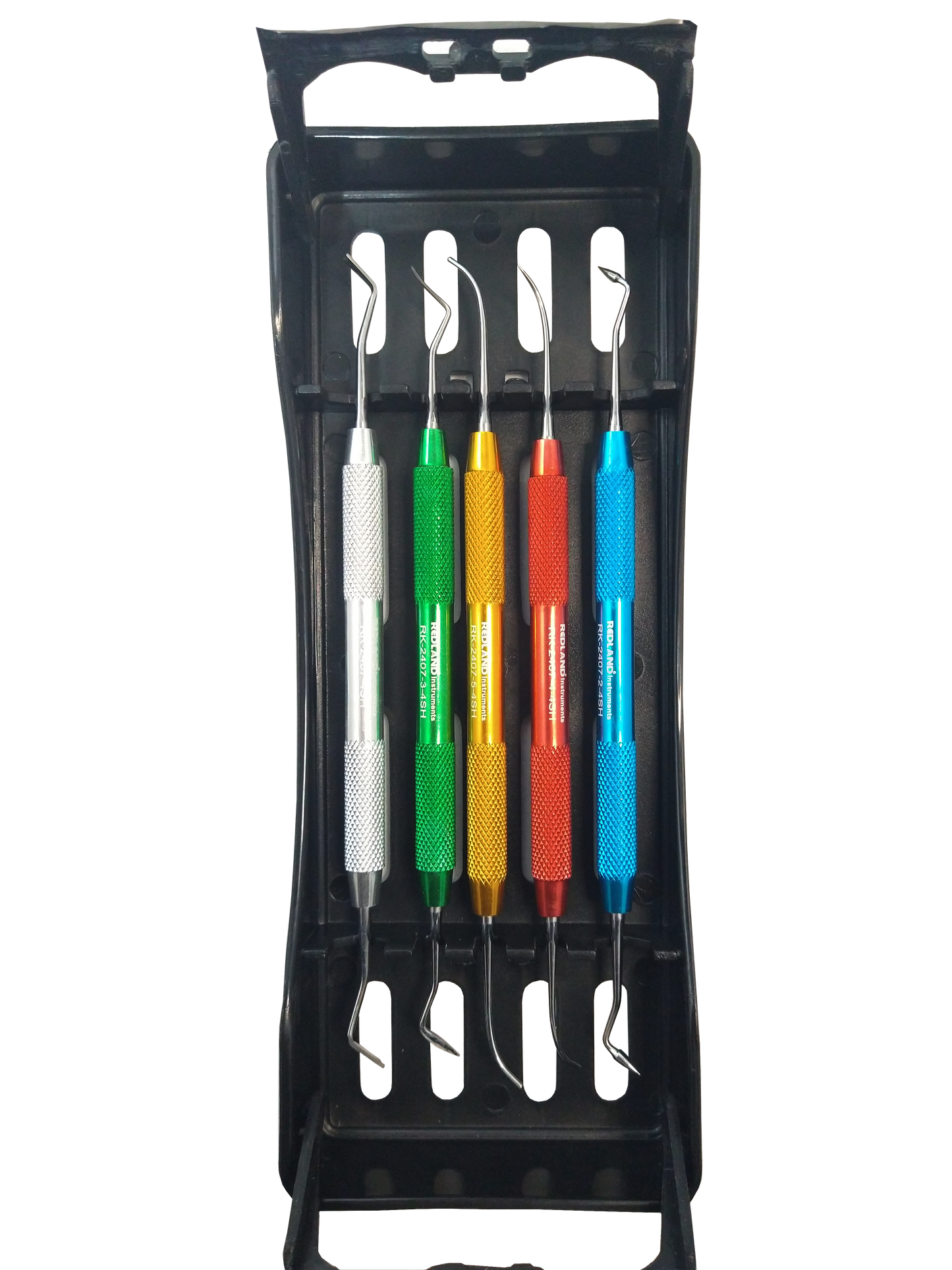 REDLAND 5 Pc Pk Thomas Waxing Kit (Silver Handle-Multicolors)