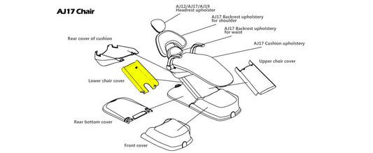 ADS AJ17 Lower Chair Cover