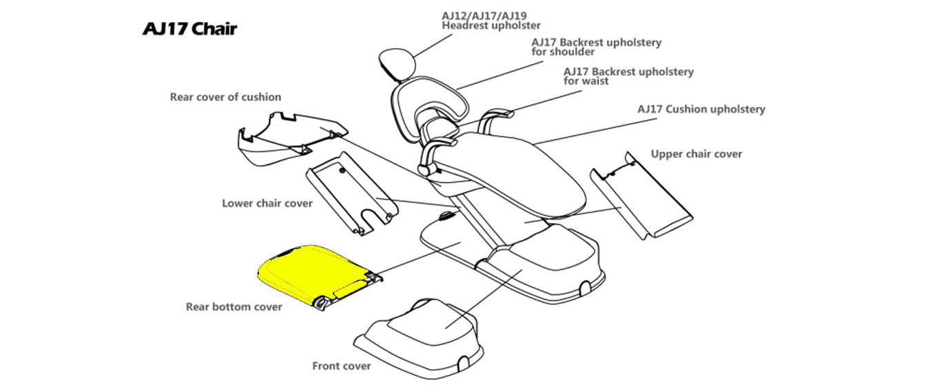 ADS AJ17 Rear Bottom Cover