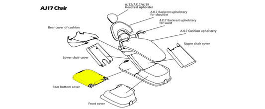 ADS AJ17 Rear Bottom Cover