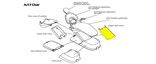 ADS AJ17 Upper Chair Cover