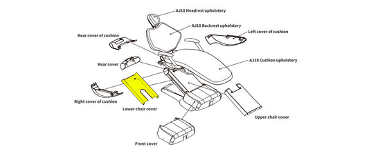 ADS AJ18-Lower Chair Cover
