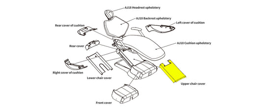 ADS AJ18-Upper Chair Cover