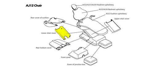ADS AJ12 Lower Chair Cover