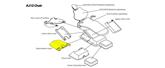 ADS AJ12 Rear Bottom Cover