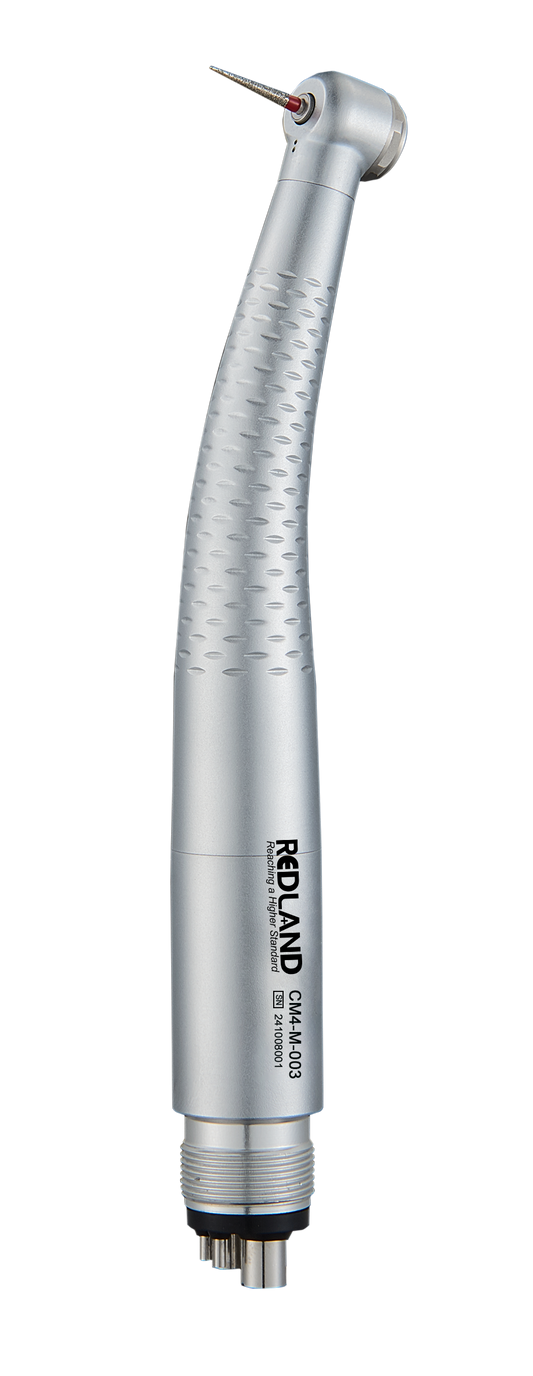REDLAND Ruby Series Basic 4-Hole High Speed Push-Button Handpiece (Non LED)