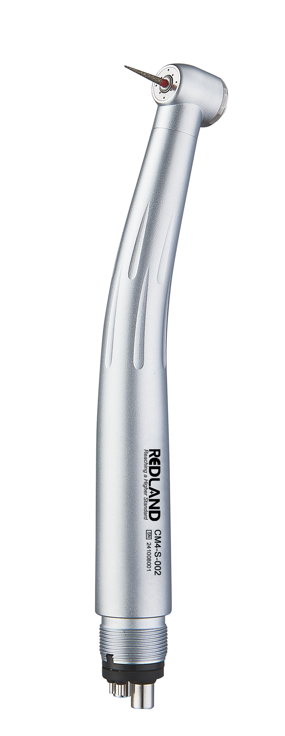 REDLAND Ruby Series Basic 4-Hole High Speed Push-Button Handpiece (Non LED)