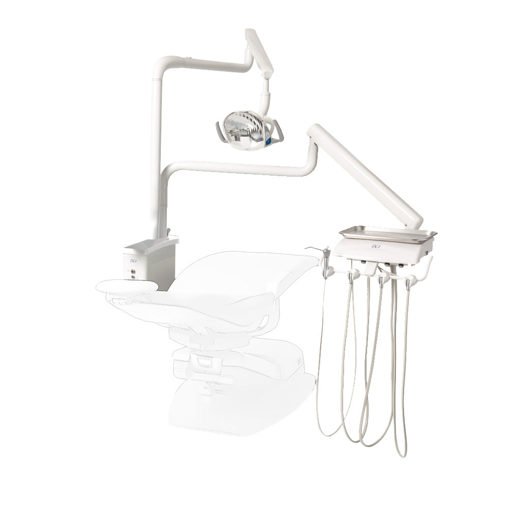 DCI Reliance Over the Patient Automatic Dental Unit with PMU, White