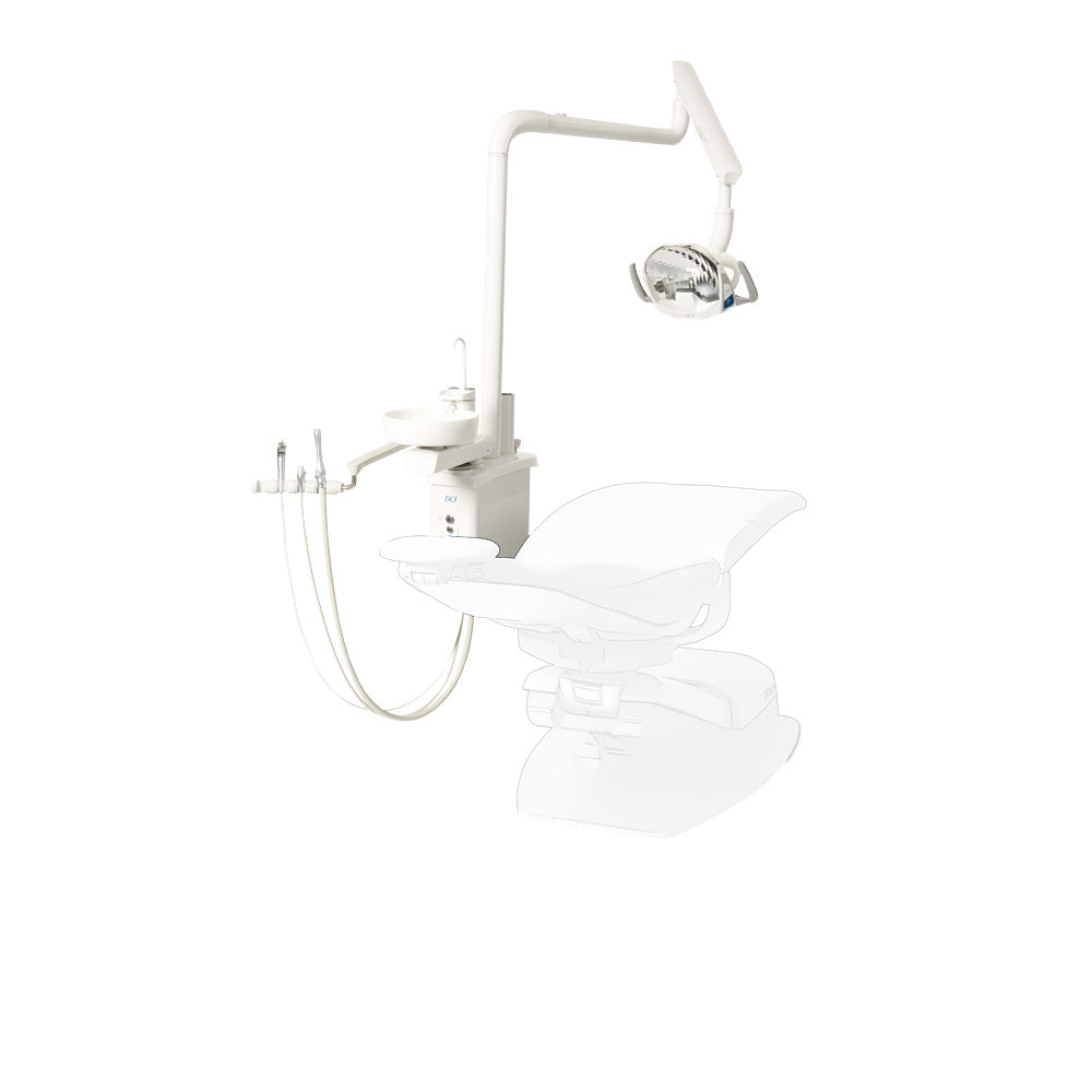 DCI Reliance Post Mount Utilities, PMU w/Cuspidor, Gray