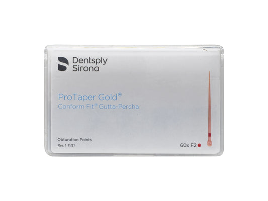 Dentsply Sirona ProTaper Gold Confirm Fit Gutta Percha Obturation Points 60/Pk