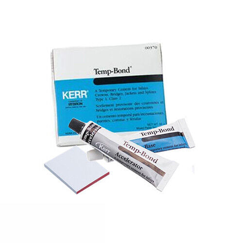 Kerr Temp-Bond TUBES Regular Eugenol Temporary Cement Plastic Tubes 2