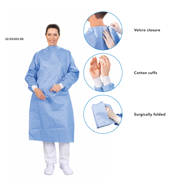 OMNIA ISOLATION GOWN (50PCS)