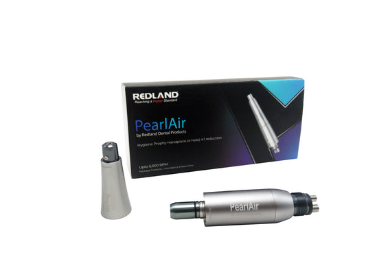 Redland Hygiene Prophy Handpiece Air Motor 4 Holes 1 Handpiece 3 Nose Cones Kit