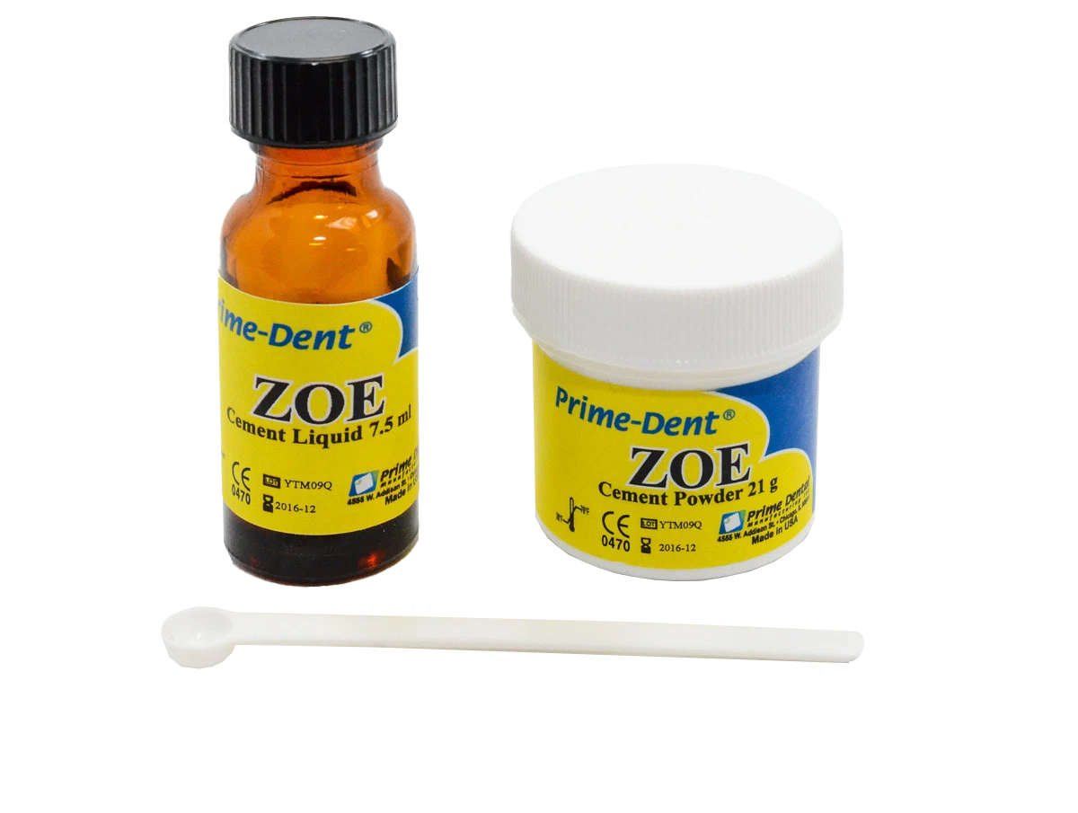 Prime-Dent Zinc Oxide Eugenol (ZOE) Cement Kit #010-080