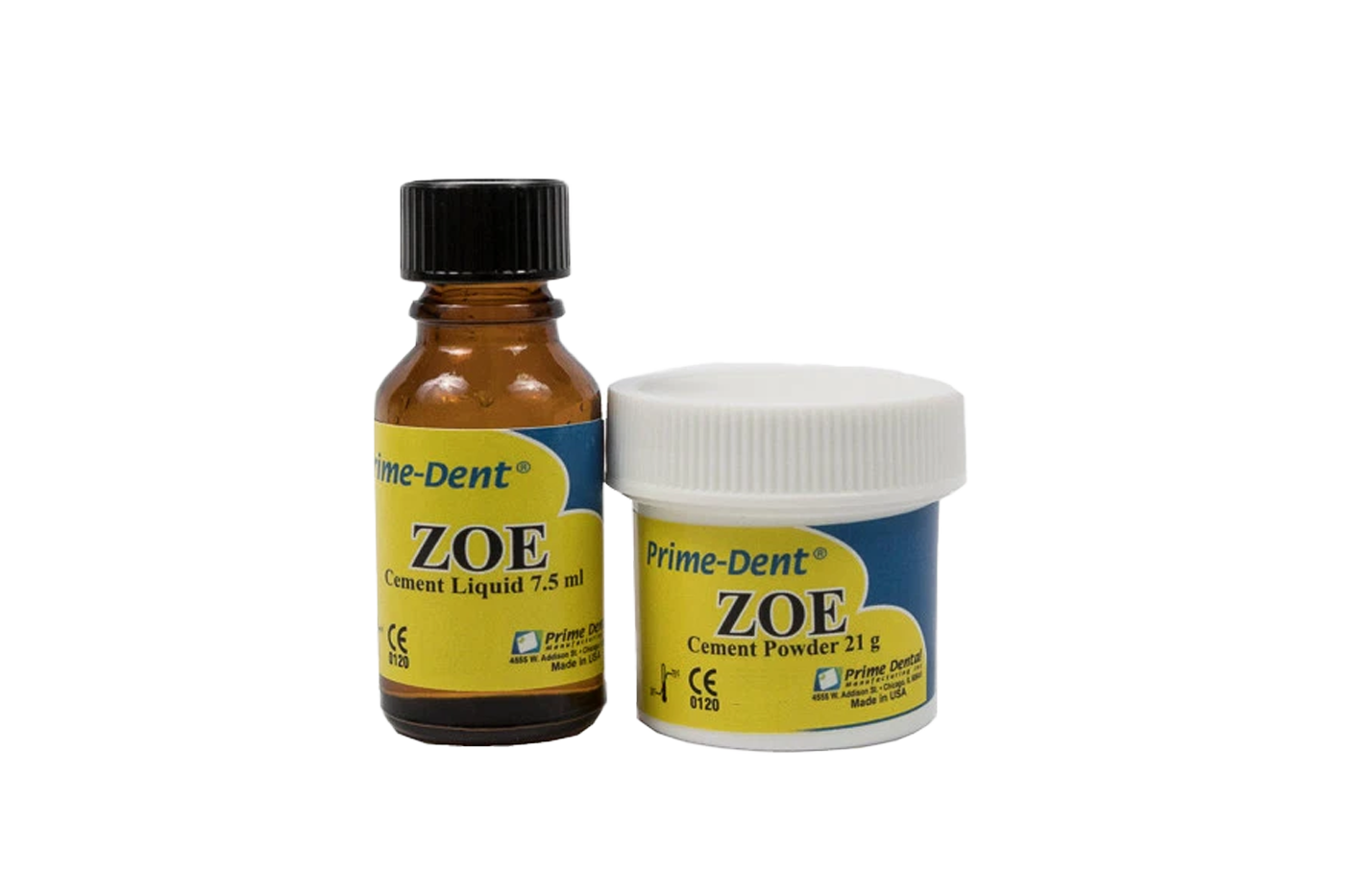 Prime-Dent Zinc Oxide Eugenol (ZOE) Cement Kit #010-080