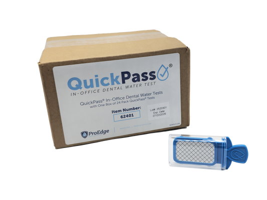 ProEdge QuickPass In-Office Dental Water Test