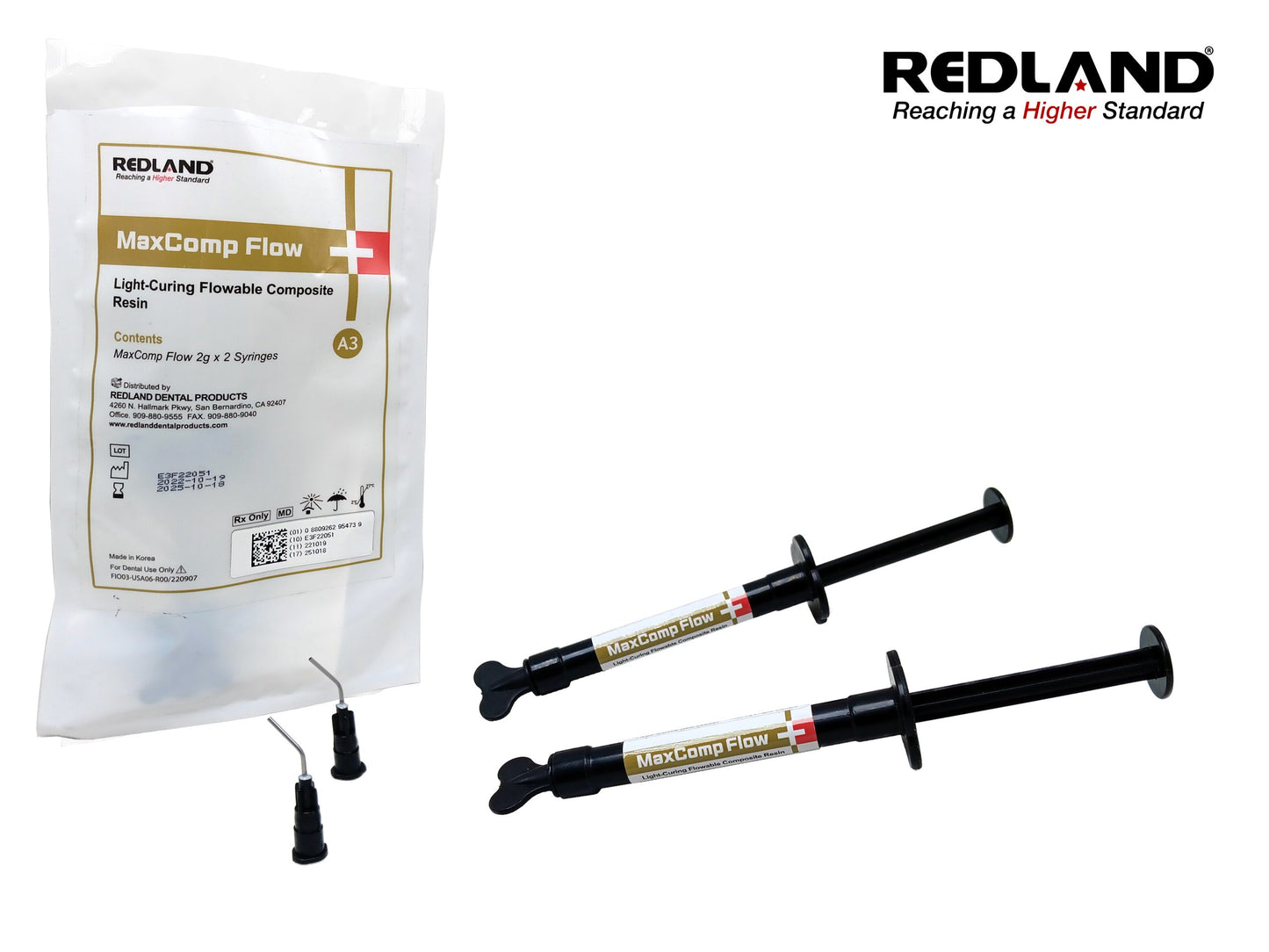 REDLAND MaxComp Flow A3 logo
