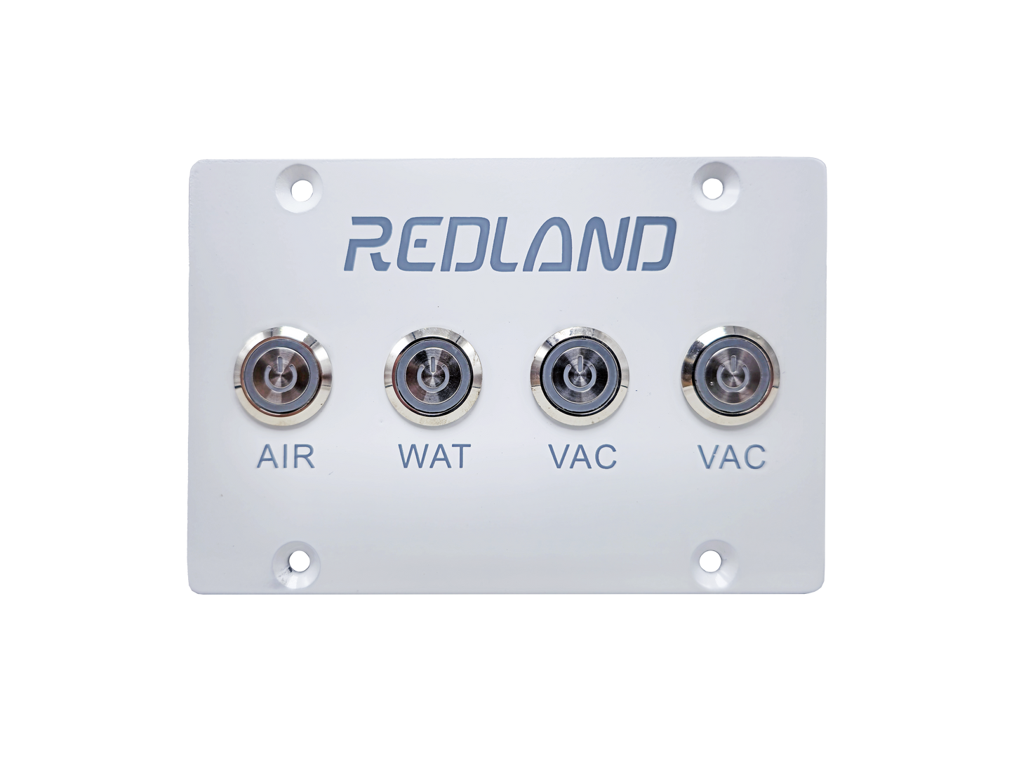 REDLAND Remote Control Panels with 4 buttons for AIR WATER & VACUUM PUMP
