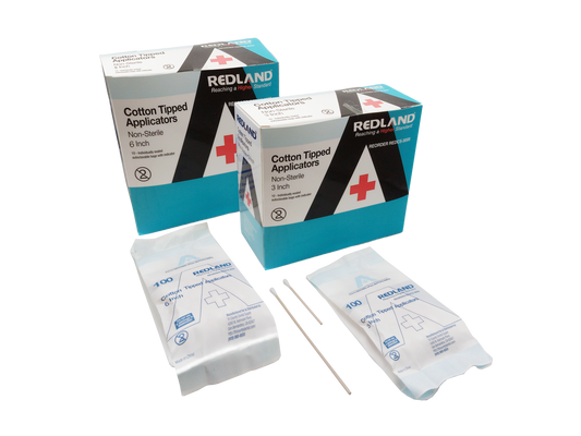 REDLAND Cotton Tipped Applicators (3" & 6")
