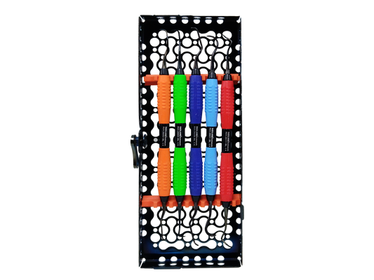 REDLAND 5 pc Implant Deplaquer & Scaler kit (Black Line)