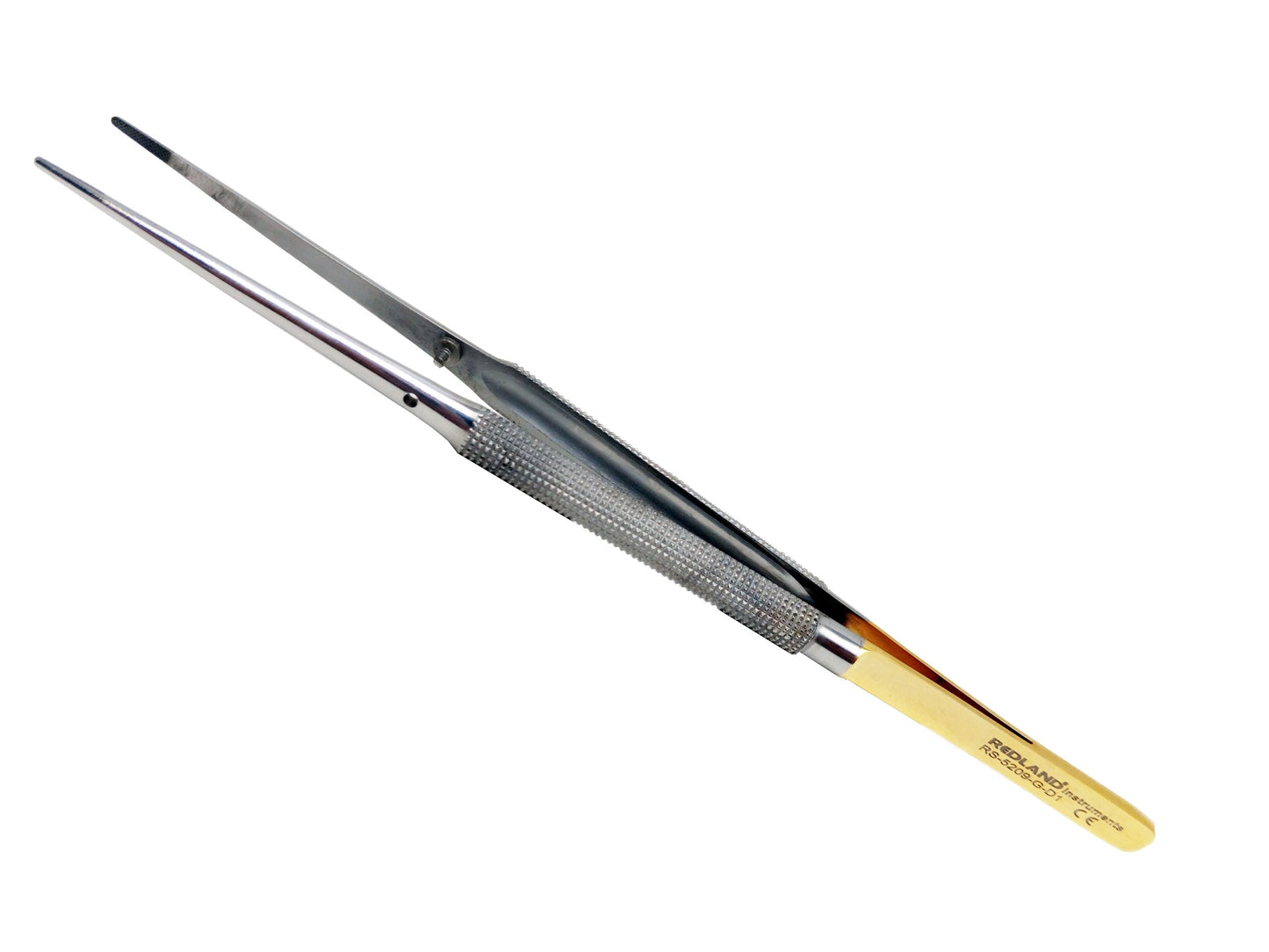 Redland Micro Dissecting Tweezer-Tissue Forceps Goldline TC 18cm RS-5209-G-D1