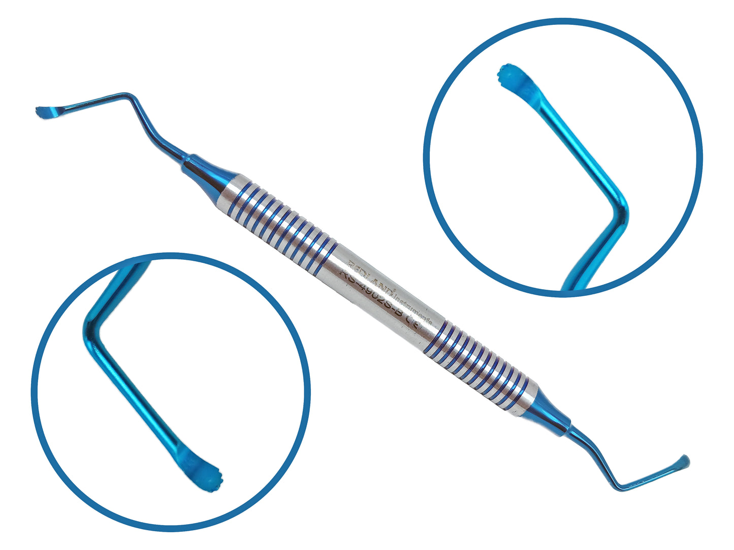 REDLAND Dental Curette 86A 3.2mm Serrated (Blue Line)