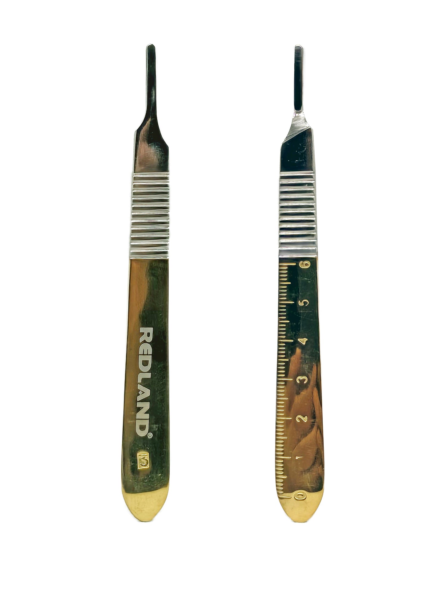 REDLAND Scalpel handle #3. 12cm. With scale