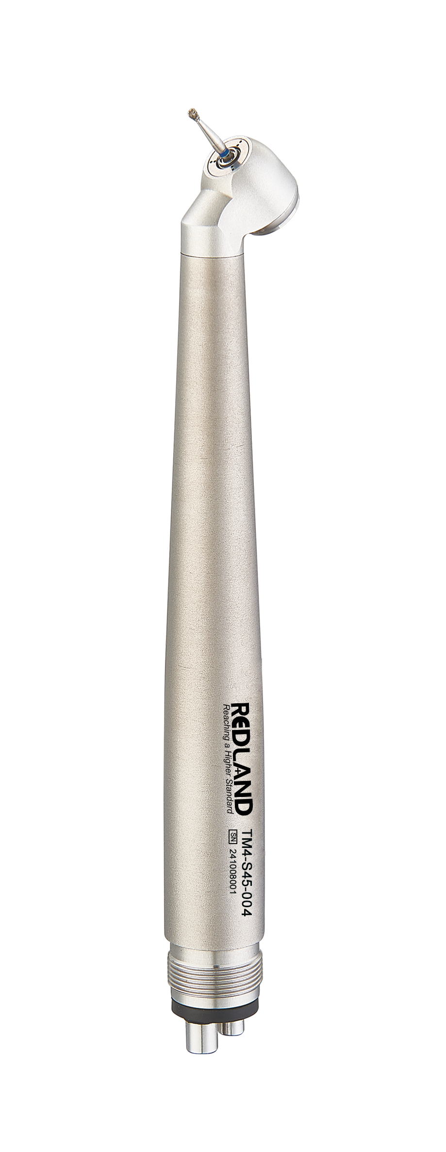 REDLAND Ruby Series Titanium (Lightweight) Basic 4-Hole High Speed Push-Button Handpiece