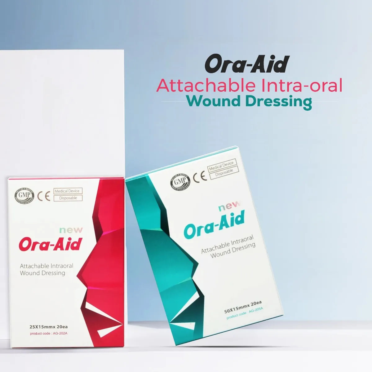 Ora-Aid Attachable Intra-oral Wound Dressing 25x15mm, 20/pack