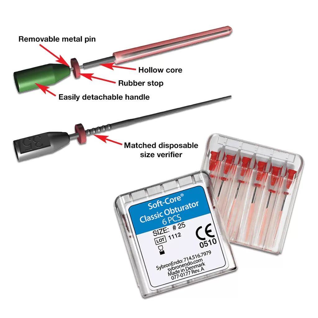 Original Soft-Core Obturators All sizes 20,25,30,35,40 6/Pk