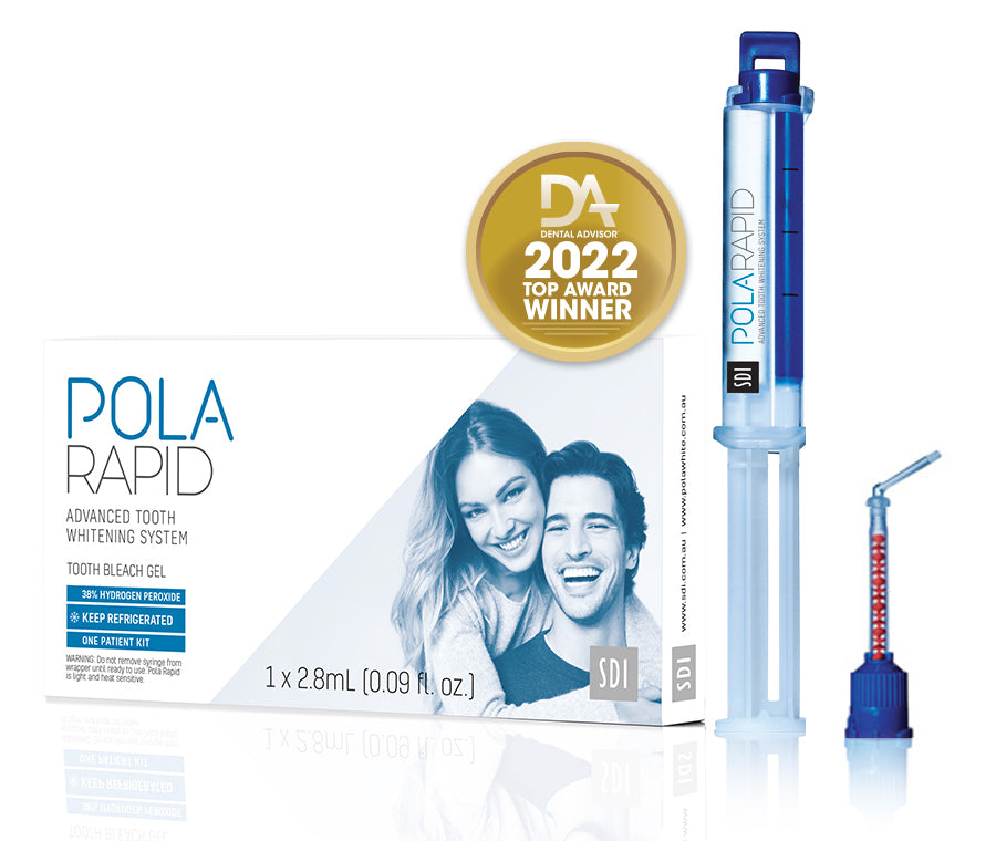 SDI POLA RAPID IN-OFFICE ADVANCED TOOTH WHITENING SYSTEM 3-PATIENT KIT