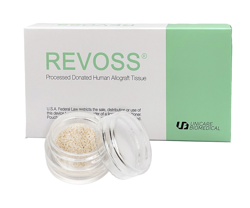 Unicare Revoss Allograft Mineralized 50/50 Cortical / Cancellous Bone Powder