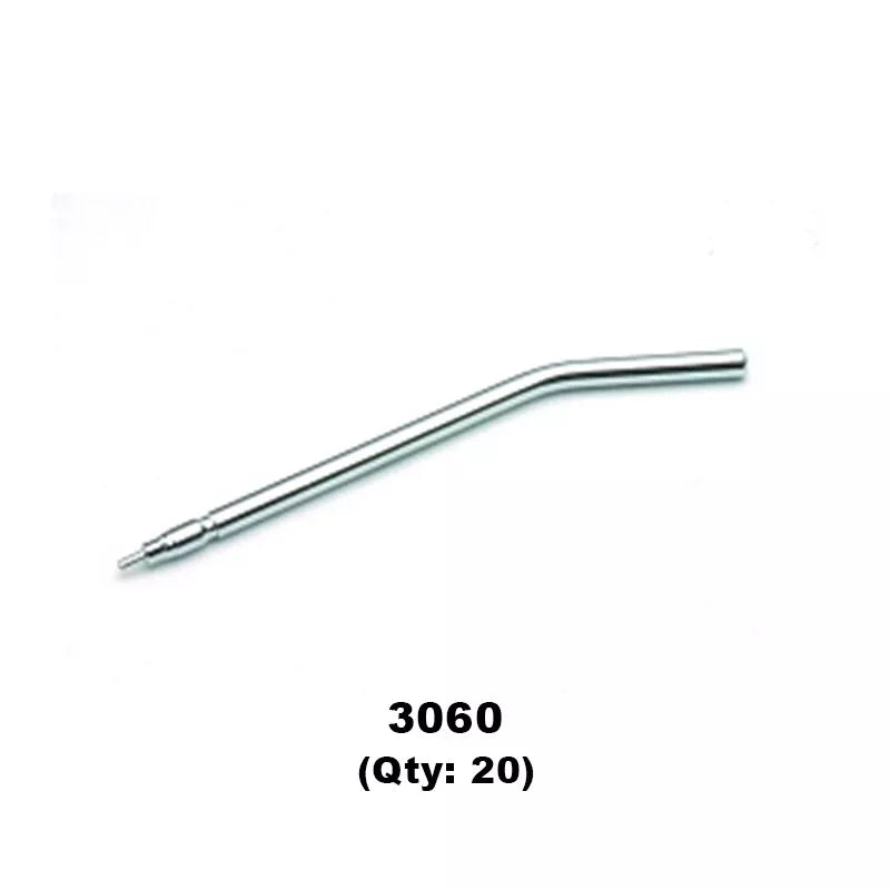 DCI Syringe Tip, Autoclavable, Quick-Change, Long (20 Pack) for Dental