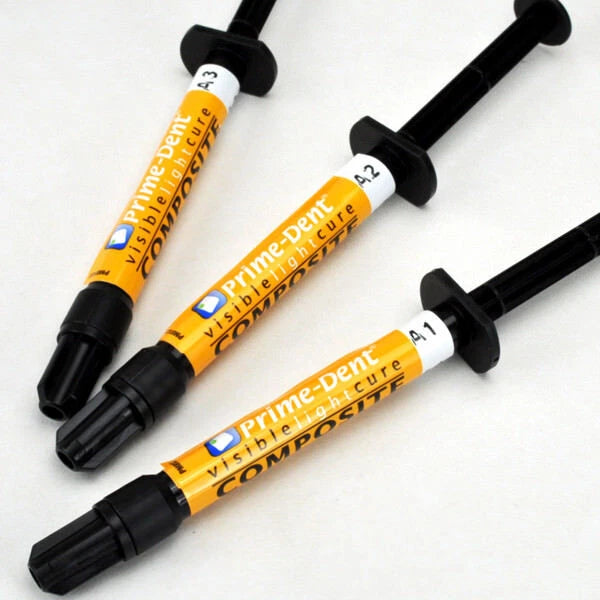Prime Dental Flowable Light Cure Dental Composite Syringe Kit ASSORTED Shades
