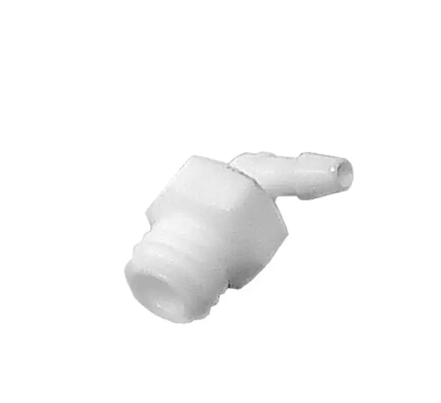 DCI 10-32 Male x 1/16" Barb Elbow, Plastic; 10 piece (Pack of 6) PN 0080