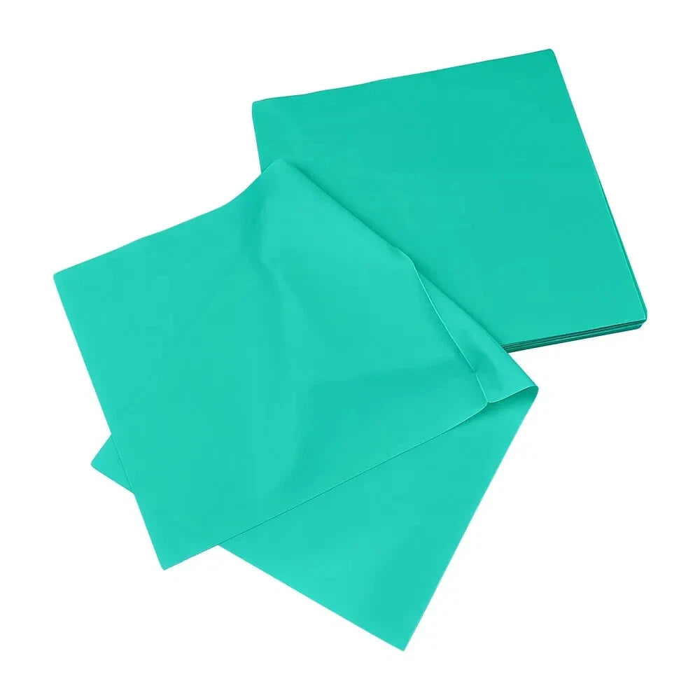 MDC NIC TONE Natural Rubber Latex Dental Dam Med Green 5"x5" 52 sheets/box
