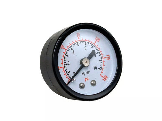 Dental Round Pressure Gauge 0-150 psi 1 1/2" Hole (DCI Type) (Pack of 5)