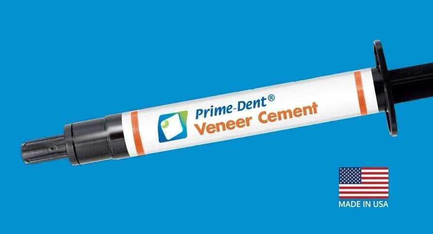 Prime Dental Dental Veneer cement 2.0gm syringes + tips