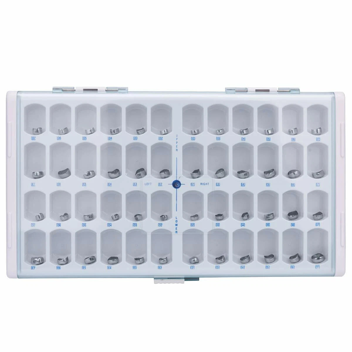Redland DENTAL Ni-Chro STAINLESS STEEL Primary Molar (KIDS CROWN KIT OF 48 PCS)