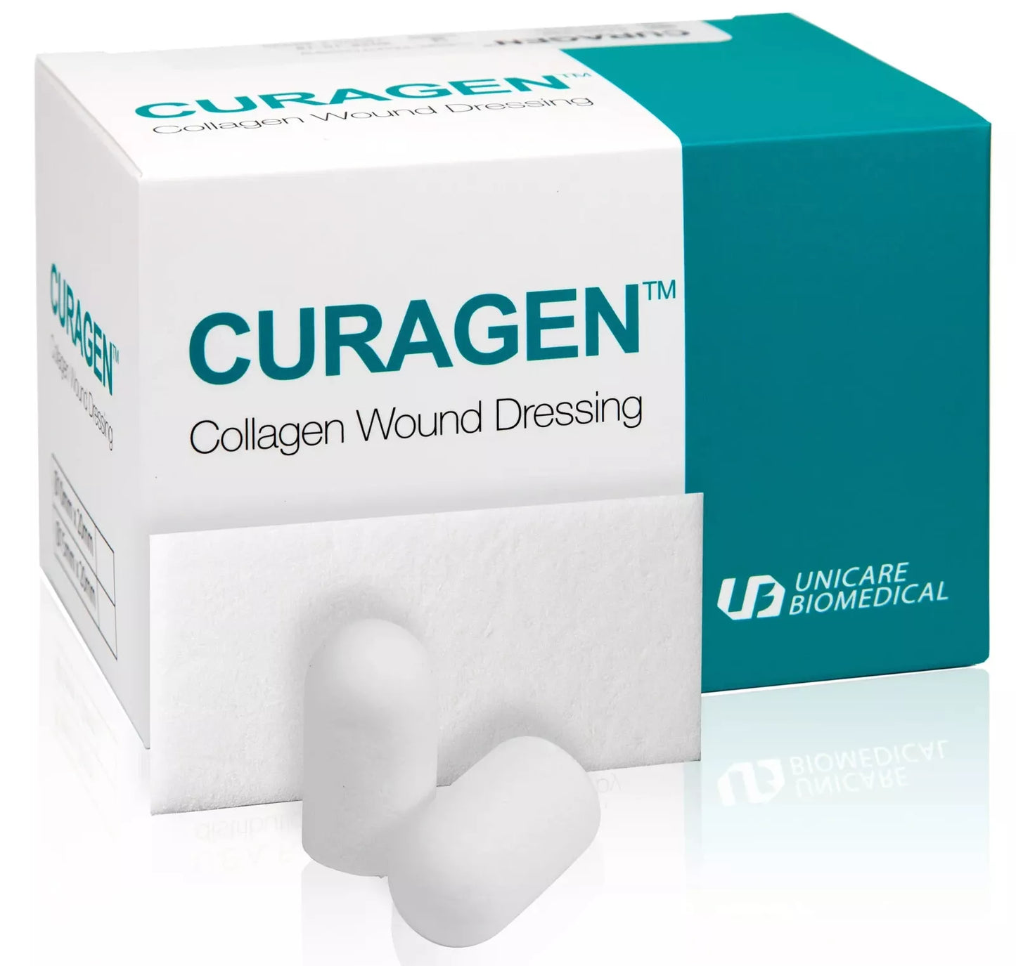 Unicare Curagen Collagen Wound Dressing 10x20mm plug- 10 Pcs/box