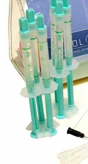 PacDent Dental Kool White 10%, 15%, 20% Teeth Whitening Gel 1.2ml Syringes
