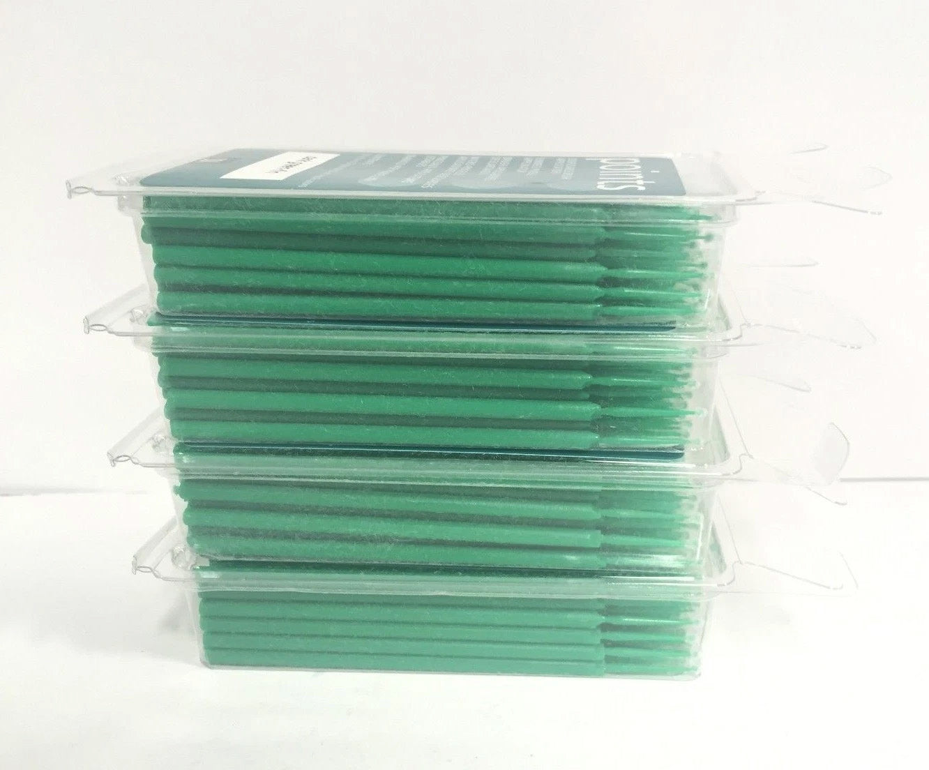 SDI Micro Applicator Microbrush Dark Green Fine 4 tubes Disposable (400 Pcs)
