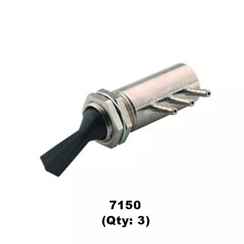 DCI Toggle Routing Valve, Side Ported (3 Pack) for Dental, Medical
