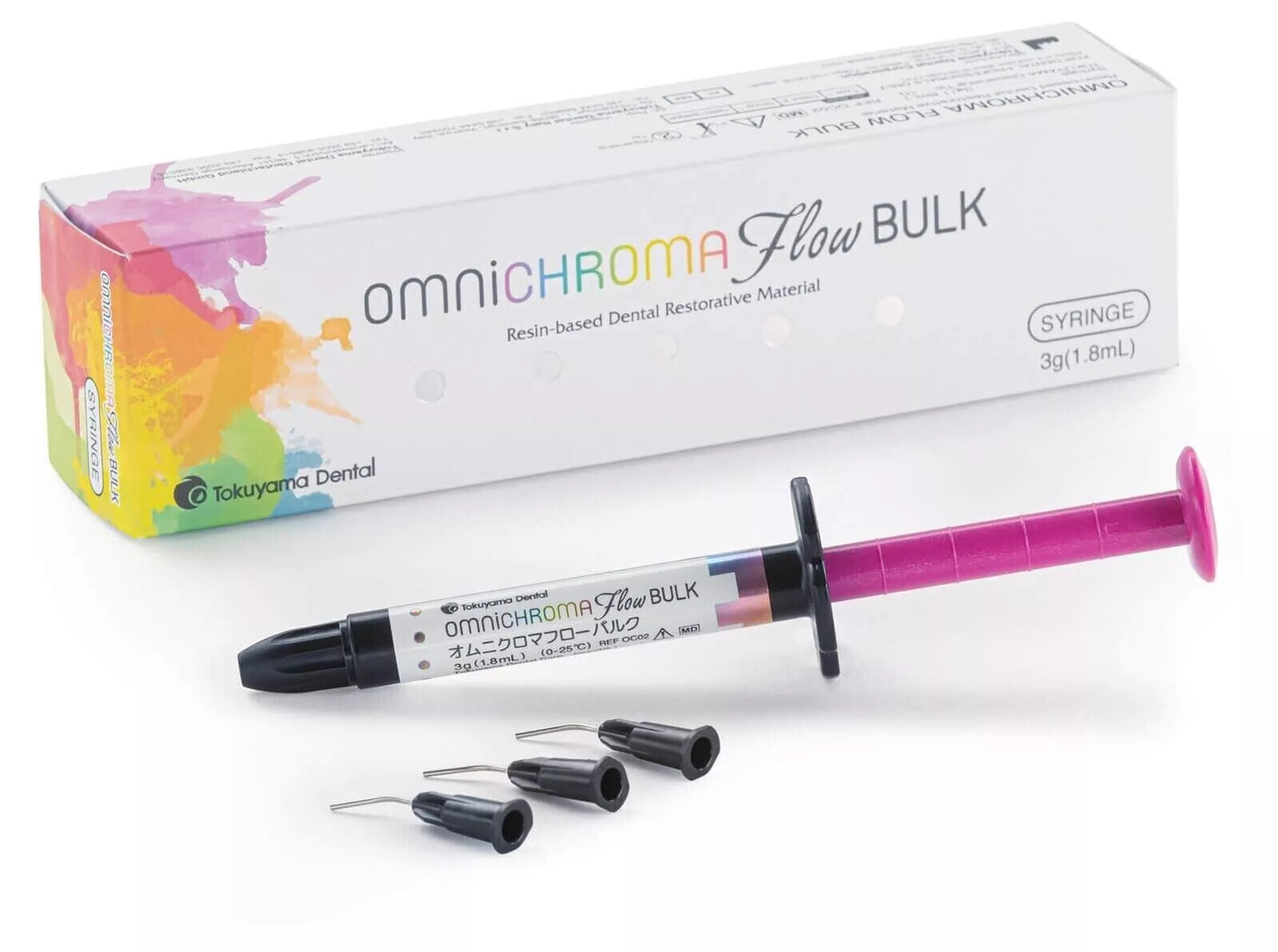 Tokuyama Omnichroma Flow Bulk Flowable Restorative Composite 3gm Syringe
