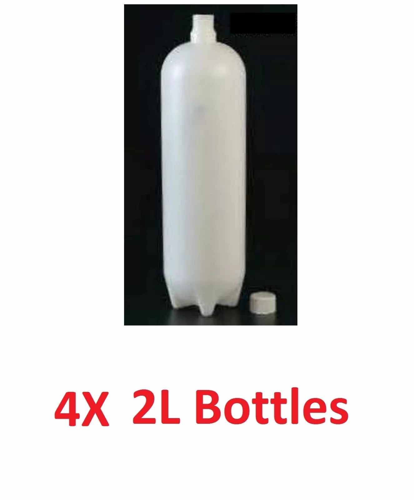 4X 2L Self Contained Dental High Pressure Water Bottle System Large DCI Type (Pack of 2)