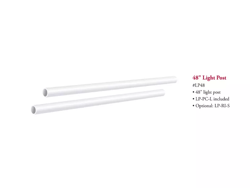 Dental 48" Light Post for Belmont Engle DCI Marus Pelton & Crane TPC ADS