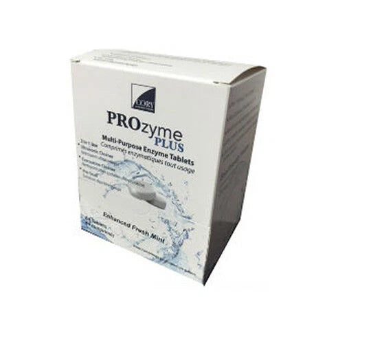 Cory Laboratories Prozyme Plus Ultrasonic & Evacuation Cleaning pre-soak (3 in 1) 64 Tablets Mint