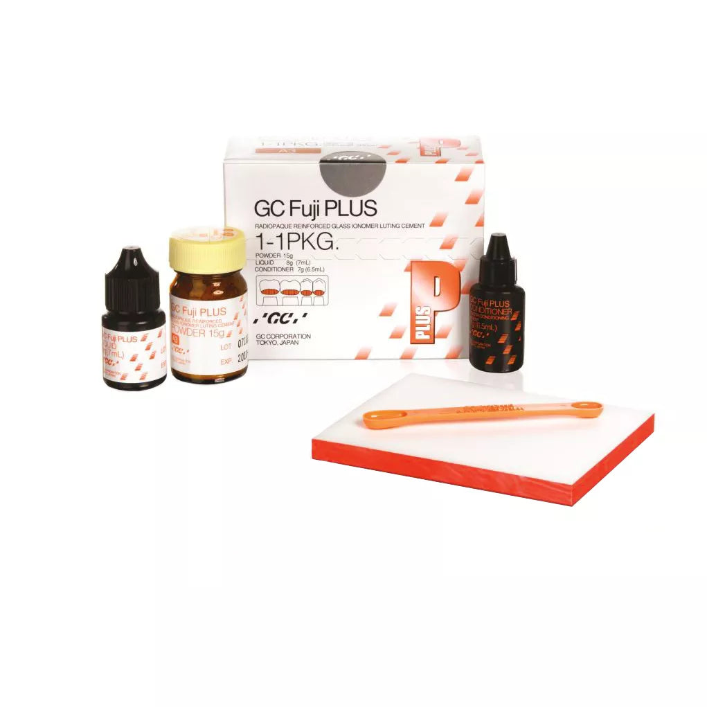GC Fuji Plus Resin Modified Glass Ionomer Luting Cement 1:1:1 Kit