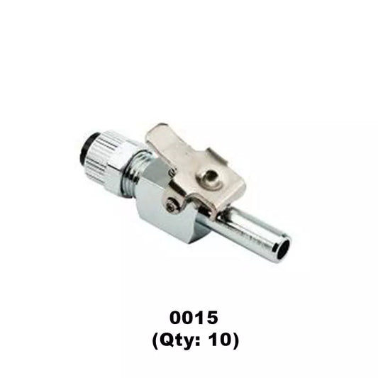 DCI Poly Male Insert Q.D. w/o Shut-off (10 Pack) for Dental, Medical